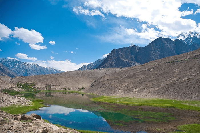 Borith Lake in Hunza